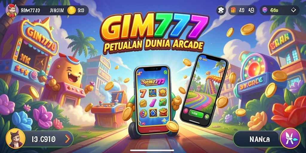 Tampilan vibrant dari gameplay seru GIM777 yang memikat.