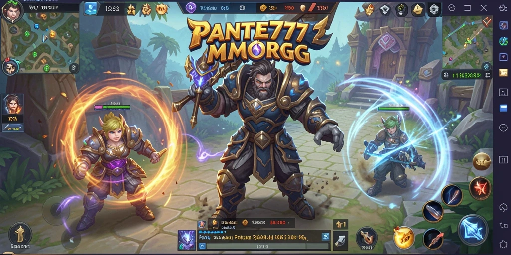 Tampilan utama gameplay <strong>TANTE777</strong> yang memukau dan menyenangkan.